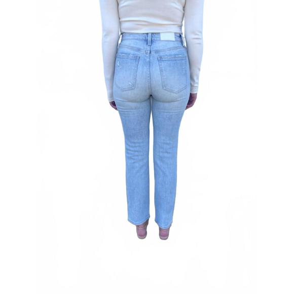 NEW PISTOLA nicole high rise cigarette jeans in denim